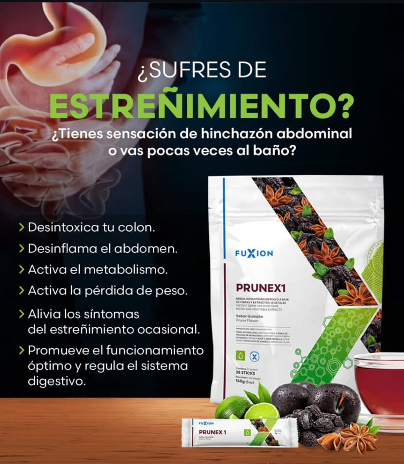 Prunex y bienestar digestivo